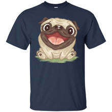 Load image into Gallery viewer, PUG - Happy pug dog T Shirt & Hoodie