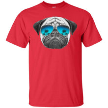 Load image into Gallery viewer, PUG - Pug Dog with sunglasses T Shirt & Hoodie