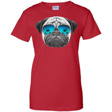 Load image into Gallery viewer, PUG - Pug Dog with sunglasses T Shirt & Hoodie