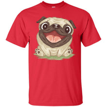 Load image into Gallery viewer, PUG - Happy pug dog T Shirt & Hoodie