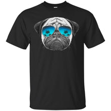 Load image into Gallery viewer, PUG - Pug Dog with sunglasses T Shirt & Hoodie