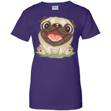 Load image into Gallery viewer, PUG - Happy pug dog T Shirt & Hoodie