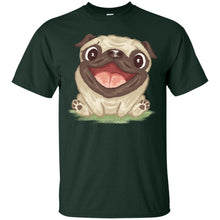 Load image into Gallery viewer, PUG - Happy pug dog T Shirt & Hoodie