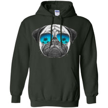 Load image into Gallery viewer, PUG - Pug Dog with sunglasses T Shirt & Hoodie