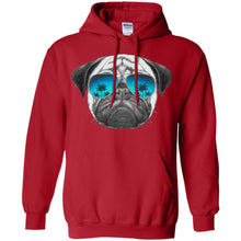 Load image into Gallery viewer, PUG - Pug Dog with sunglasses T Shirt & Hoodie