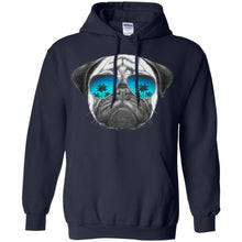 Load image into Gallery viewer, PUG - Pug Dog with sunglasses T Shirt &amp; Hoodie
