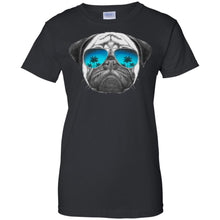 Load image into Gallery viewer, PUG - Pug Dog with sunglasses T Shirt &amp; Hoodie
