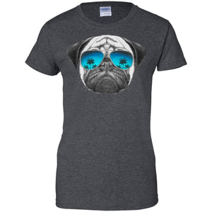 PUG - Pug Dog with sunglasses T Shirt & Hoodie