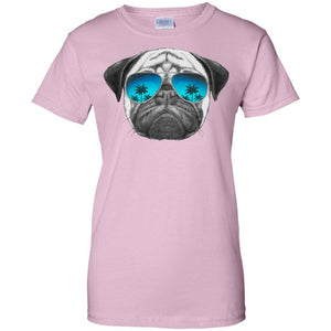 PUG - Pug Dog with sunglasses T Shirt & Hoodie