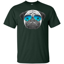 Load image into Gallery viewer, PUG - Pug Dog with sunglasses T Shirt &amp; Hoodie
